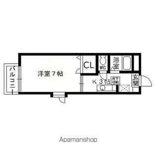 セフィラYOU【101号室】の間取り