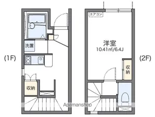 レオネクスト駒ヶ林【103号室】の間取り