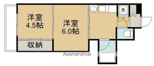 シャングリラ大和町【602号室】の間取り