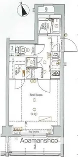 AXAS XEBEC板橋EAST【1階】の間取り
