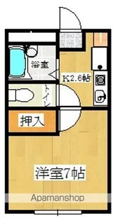 サイトウハイツ【2階】の間取り