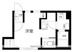 ピオーネ新小岩【1階】の間取り