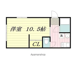 Gハウス A棟【24号室】の間取り