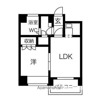 KS平岸【301号室】の間取り