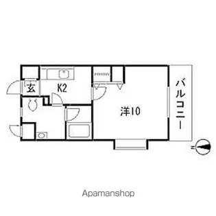 サニーコート【1階】の間取り