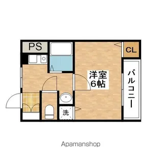 メゾン・ド・ルミエール【4階】の間取り