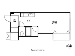 西風館【1階】の間取り