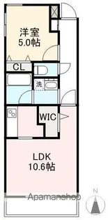 プロスペール・アン【2階】の間取り