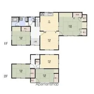 愛知県丹羽郡扶桑町大字高木字稲葉【一戸建】の間取り