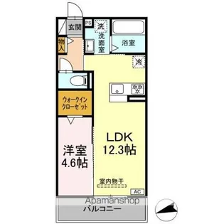 DーHILLS佐藤III【3階】の間取り