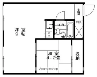 ノースパレス1・12【702号室】の間取り