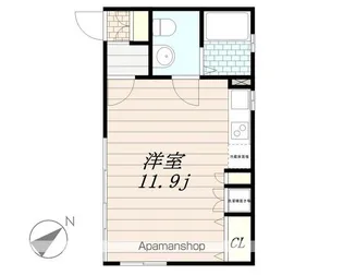 FLAT・Y【3階】の間取り