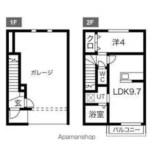 PHOENICIEL(フェニシエル)【1階】の間取り