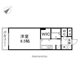サンマルコ篠ノ井【4階】の間取り