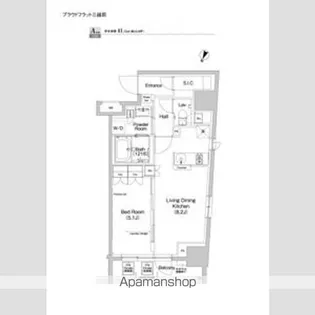 東京都中央区日本橋本町4丁目【マンション】の間取り