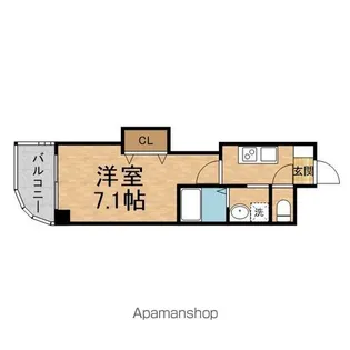 みおつくし守口【101号室号室】の間取り