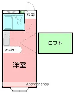 ベルピア茅ヶ崎第4−2【2階】の間取り