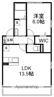 ルッコラ【1階】の間取り