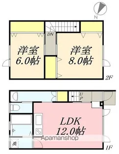 PRELUDE大沼【A号室】の間取り