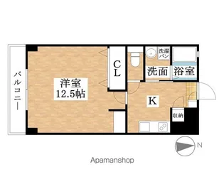 マーベラスⅡ【1階】の間取り
