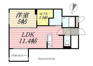 PARTIRE N21(パルティーレN21)【502号室】の間取り