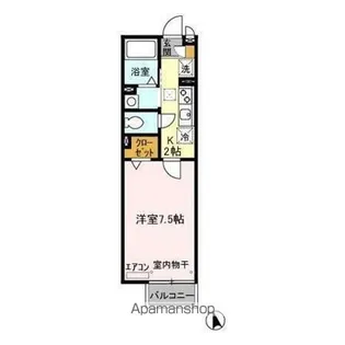 クレアーレ【1階】の間取り