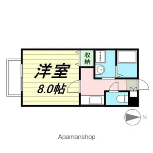 パセオSK【103号室】の間取り