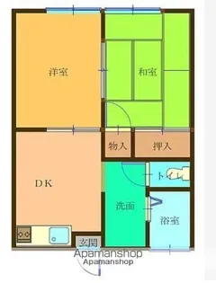 スペースタウン藪塚【2階】の間取り