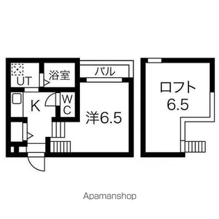 コンフォルタ杉村【1階】の間取り