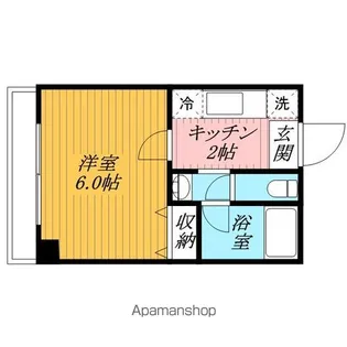 カレラⅠ【5階】の間取り