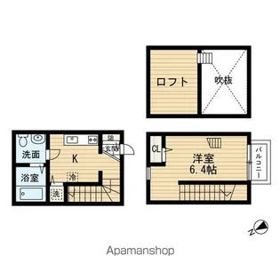 NANALIER【1階】の間取り