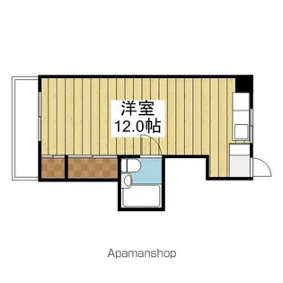 1Rの間取り画像