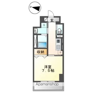 LA COLLINE KASHIWAYA(ラ コリーヌ柏屋)【7階】の間取り