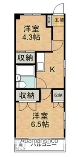 JUN東久留米【105号室】の間取り