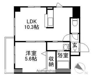 セーヌラヴィ【101号室】の間取り