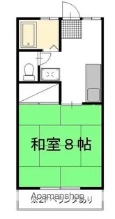 ピュアハウスえびうち【202号室】の間取り