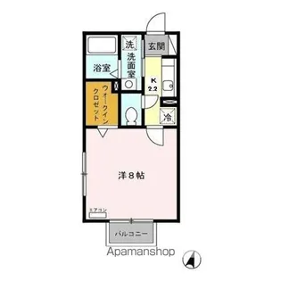 プチメゾン塩釜【2階】の間取り