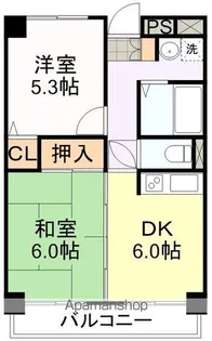 リバーシティ上杉【7階】の間取り