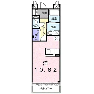 サンリット ガーデン【202号室】の間取り