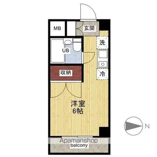 ゴールデンパーク豊島【212号室】の間取り
