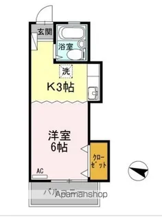 ピュアハイツ生野【2階】の間取り