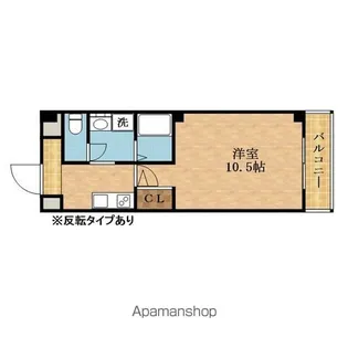 ヴィラナリー関目【402号室】の間取り