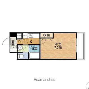 ジュネーゼプレシャス森ノ宮【7階】の間取り
