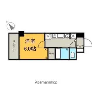 プレサンス新栄リミックス【6階】の間取り