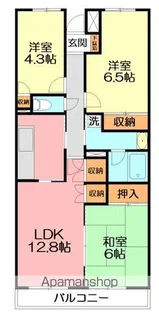 グランフォーレ【1階】の間取り