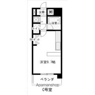 パルテンツァ【403号室】の間取り