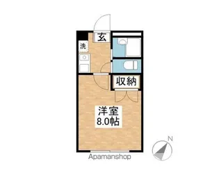 パストラル和【104号室】の間取り