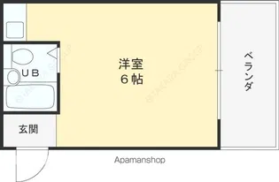 レジデンシア甲東園【3階】の間取り