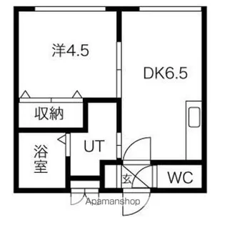 WINNIE L’OURSON(ウィニールルソン)【4階】の間取り