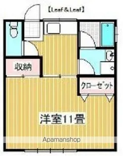 リーフ&リーフB棟【1階】の間取り